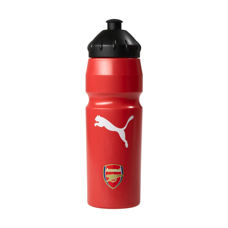 Спортивная бутылка для воды Puma Arsenal Fan Waterbottle, цвет: красный